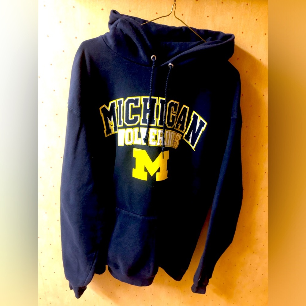 Michigan Wolverine Hooded Ssweatshirt roomy XL